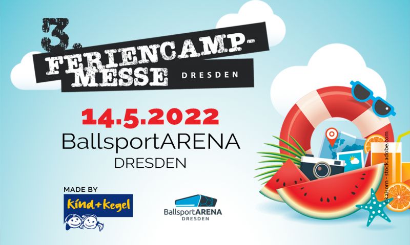SAVE THE DATE! 3. Feriencamp-Messe Dresden